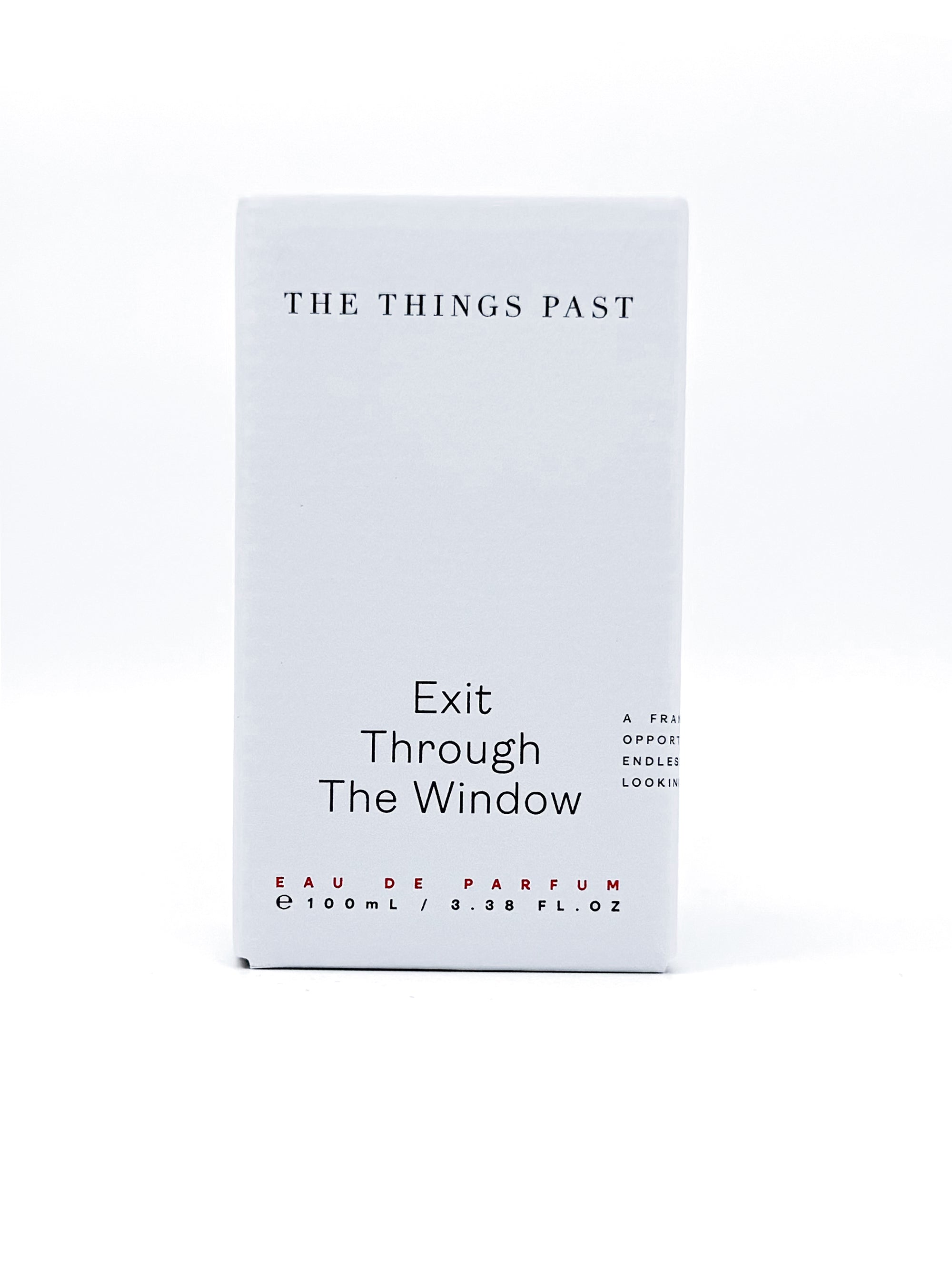 EXIT THROUGH THE WINDOW