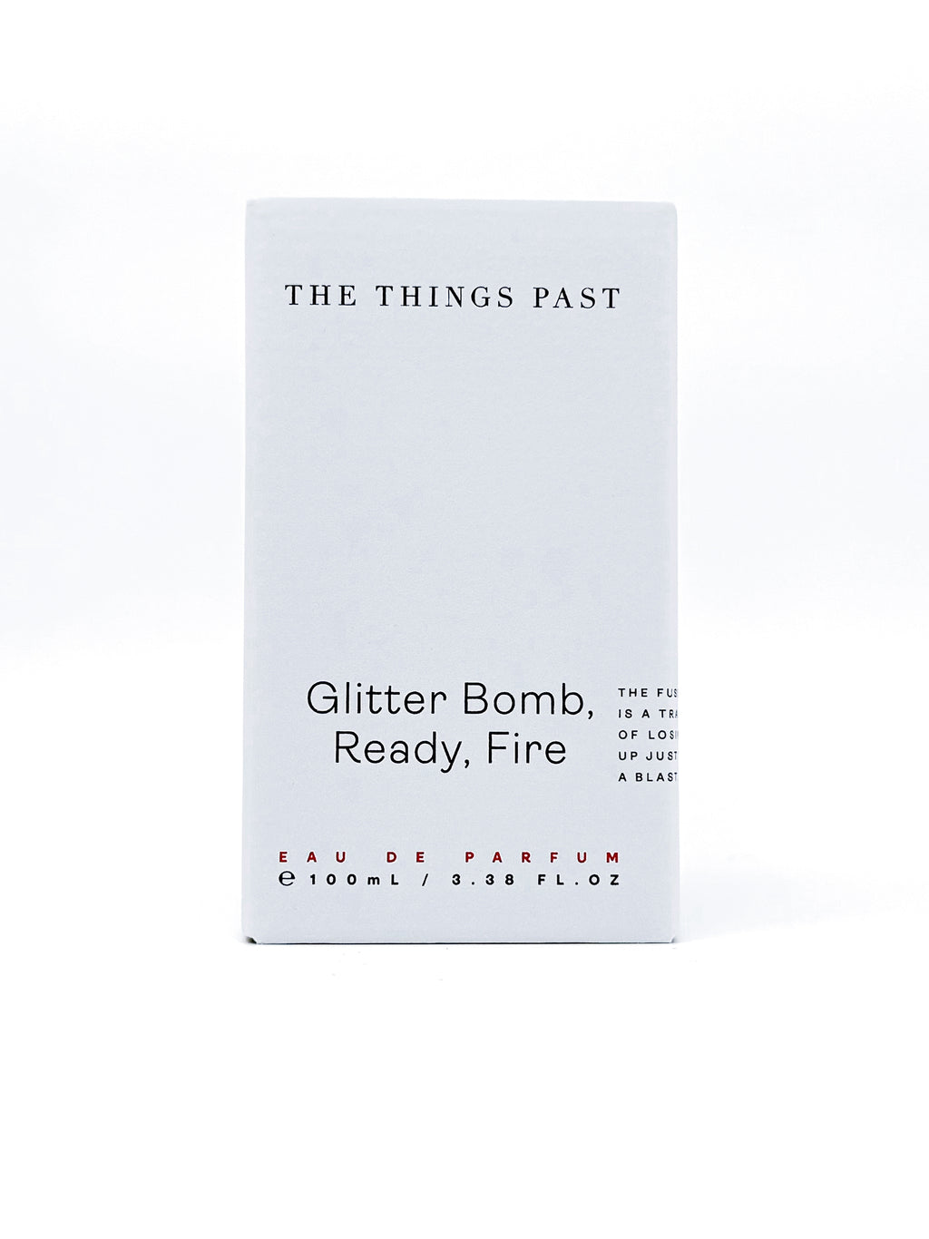 GLITTER BOMB, READY, FIRE